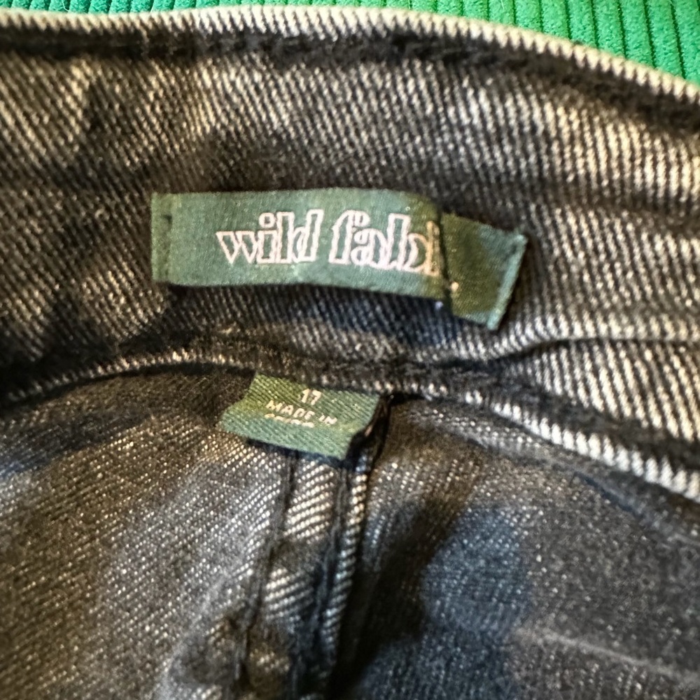 Wild Fable Dark Cut Out Jeans Size 17 - Picture 5 of 7
